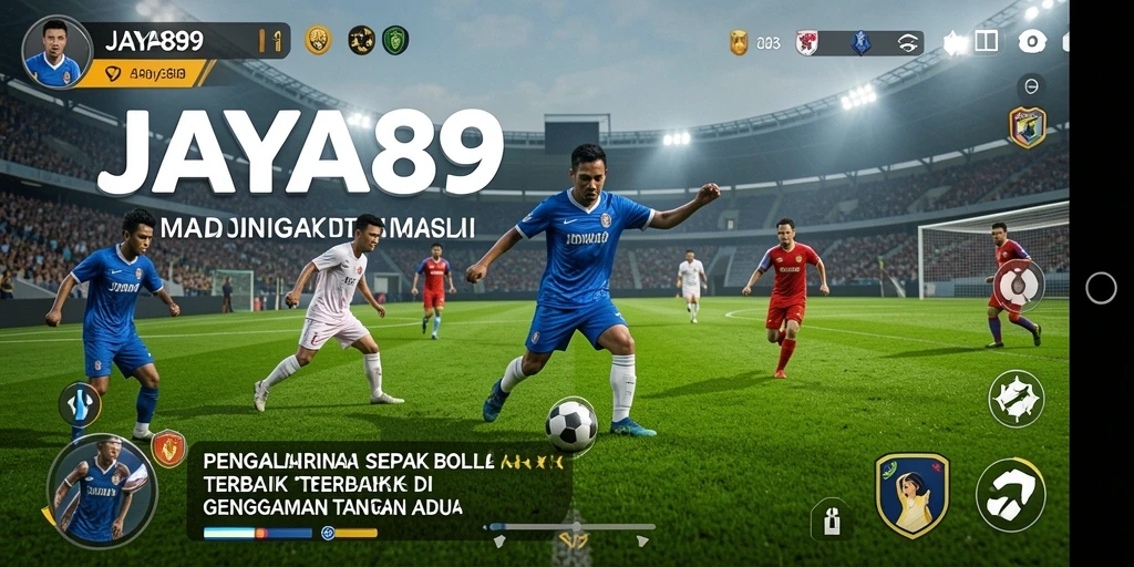 Tampilan gameplay JAYA89 yang menakjubkan dalam aksi sepak bola.