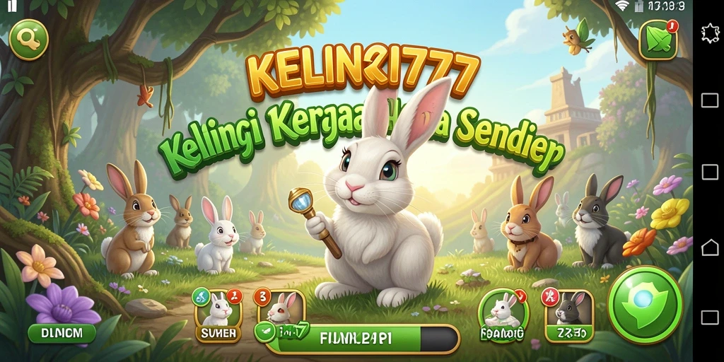 Tampilan gameplay KELINCI777 yang menarik dan interaktif.