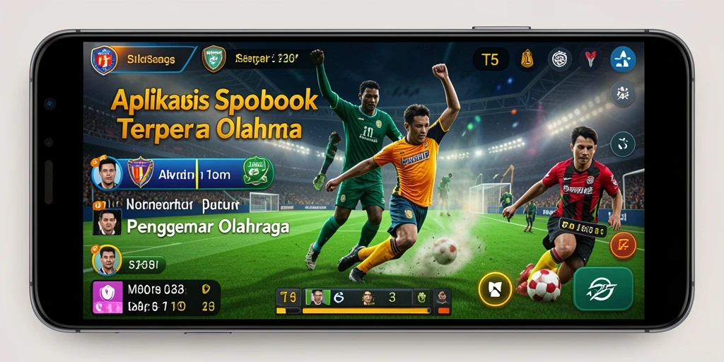 Tampilan gameplay T6 yang menarik dalam taruhan olahraga.