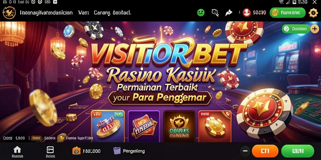 Tangkapan layar dari gameplay seru di VISITORBET.