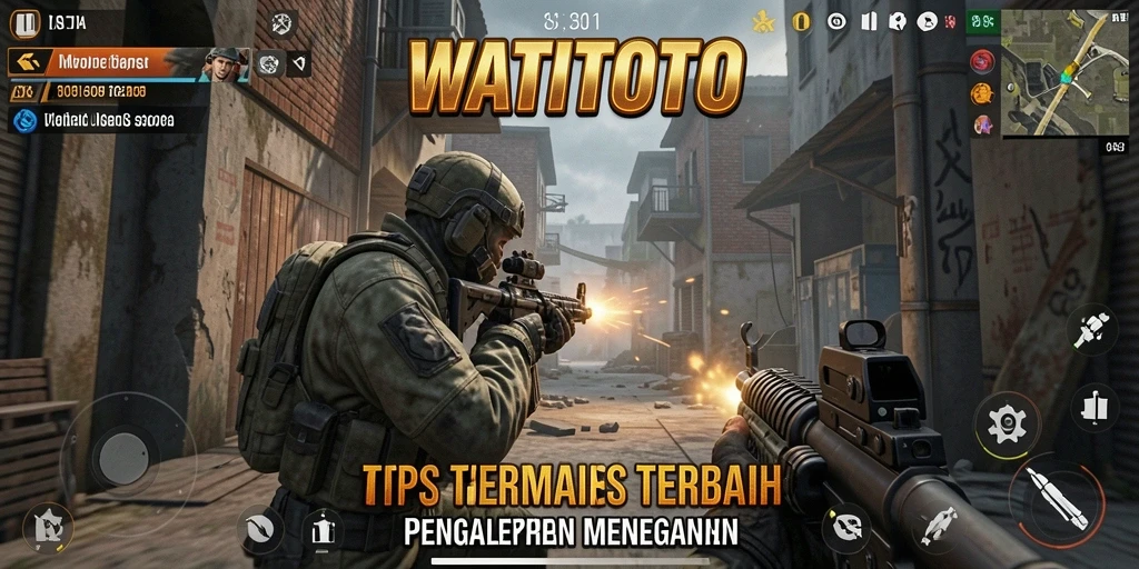 Tampilan gameplay intens dari WATITOTO yang menegangkan.